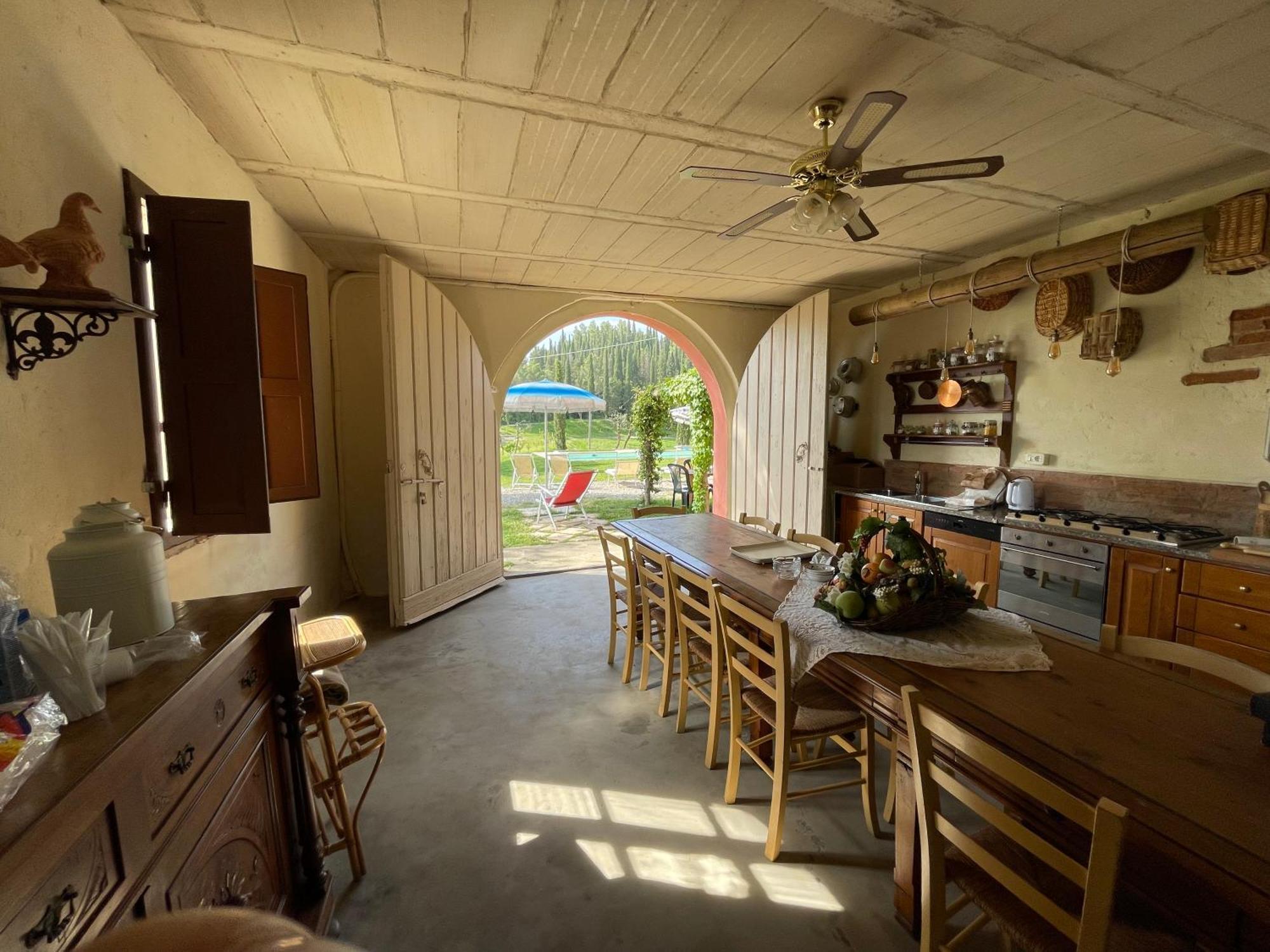 Casa Vacanze Podere Marilla Peccioli Luaran gambar
